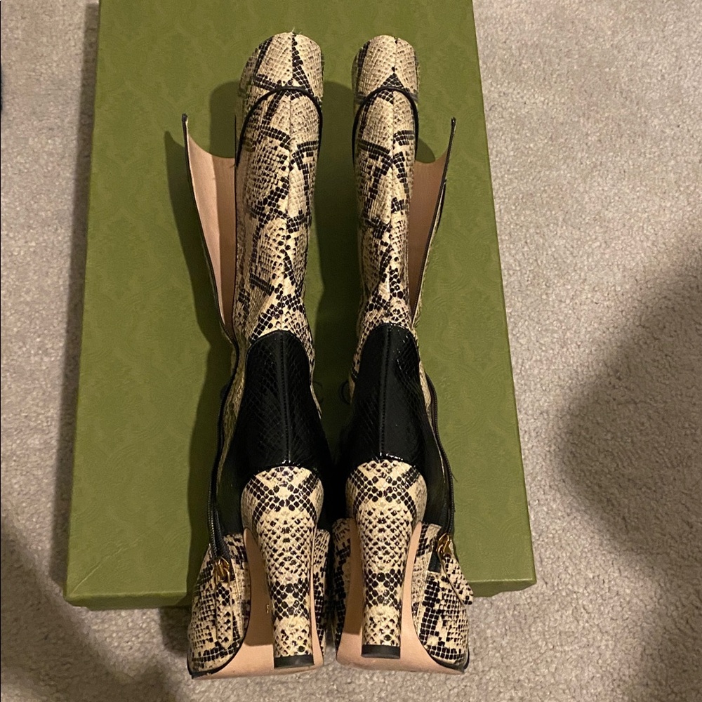 Gucci snakeskin python boot-RARE! - Picture 10 of 13